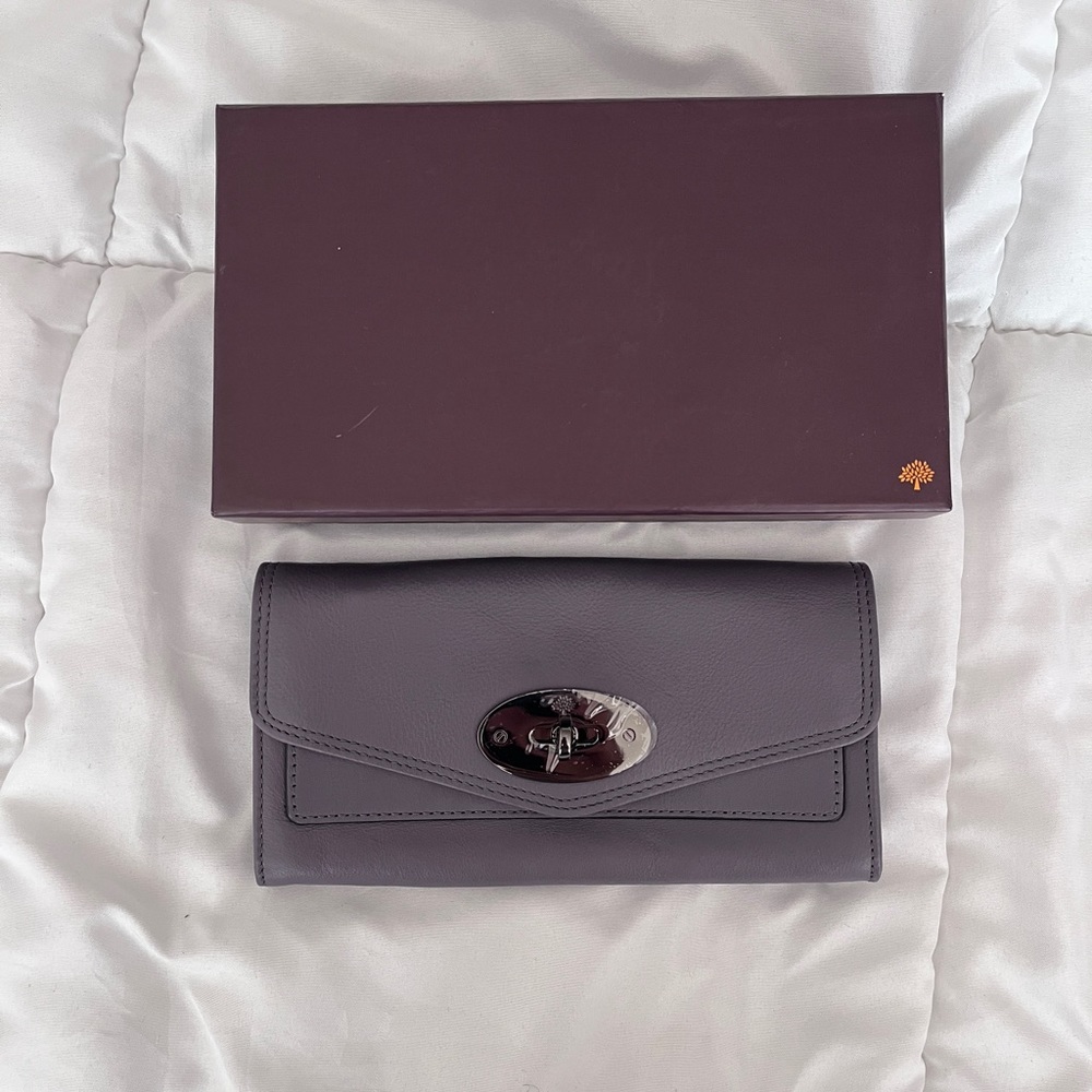 NWT Mulberry Postman Lock leather wallet